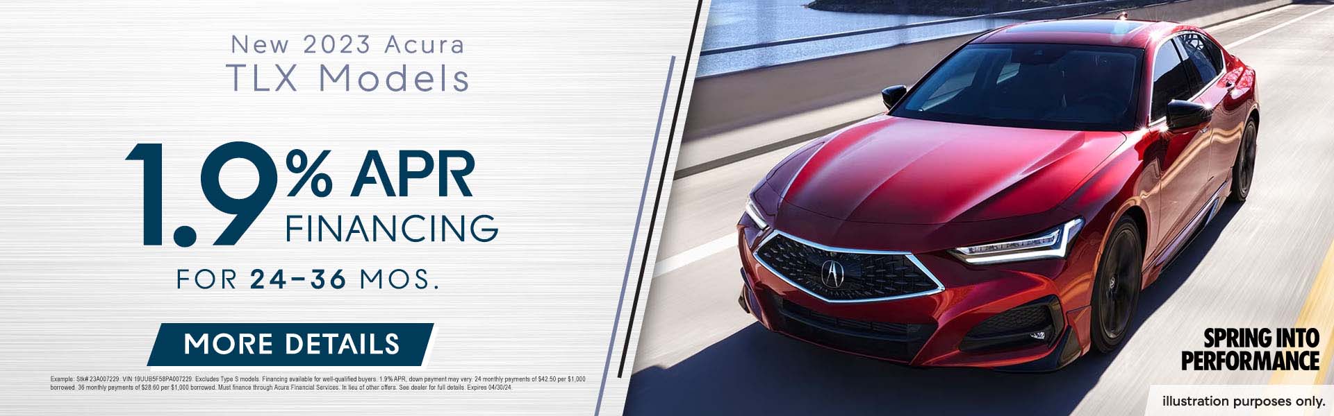 New 2023 Acura TLX Models